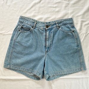 Vintage DKNY High Rise Mom Jean Shorts Size 10